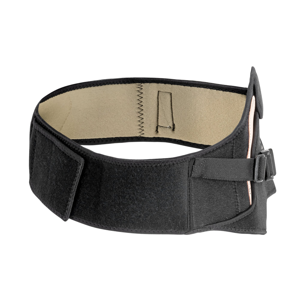 Side-entry PTX holster with adjustable buckle retention with cushioned comfort for discreet concealed carry