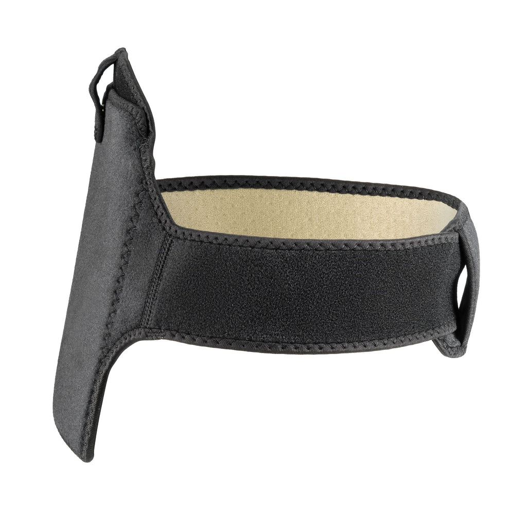 Side view of Trump Card holster for active concealed carry with cushioned comfort for discreet concealed carry