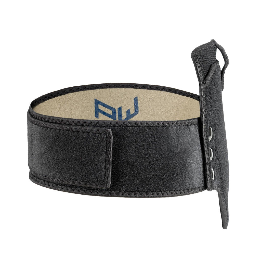 Trump Card holster side snaps for full-size handgun security with cushioned comfort for discreet concealed carry